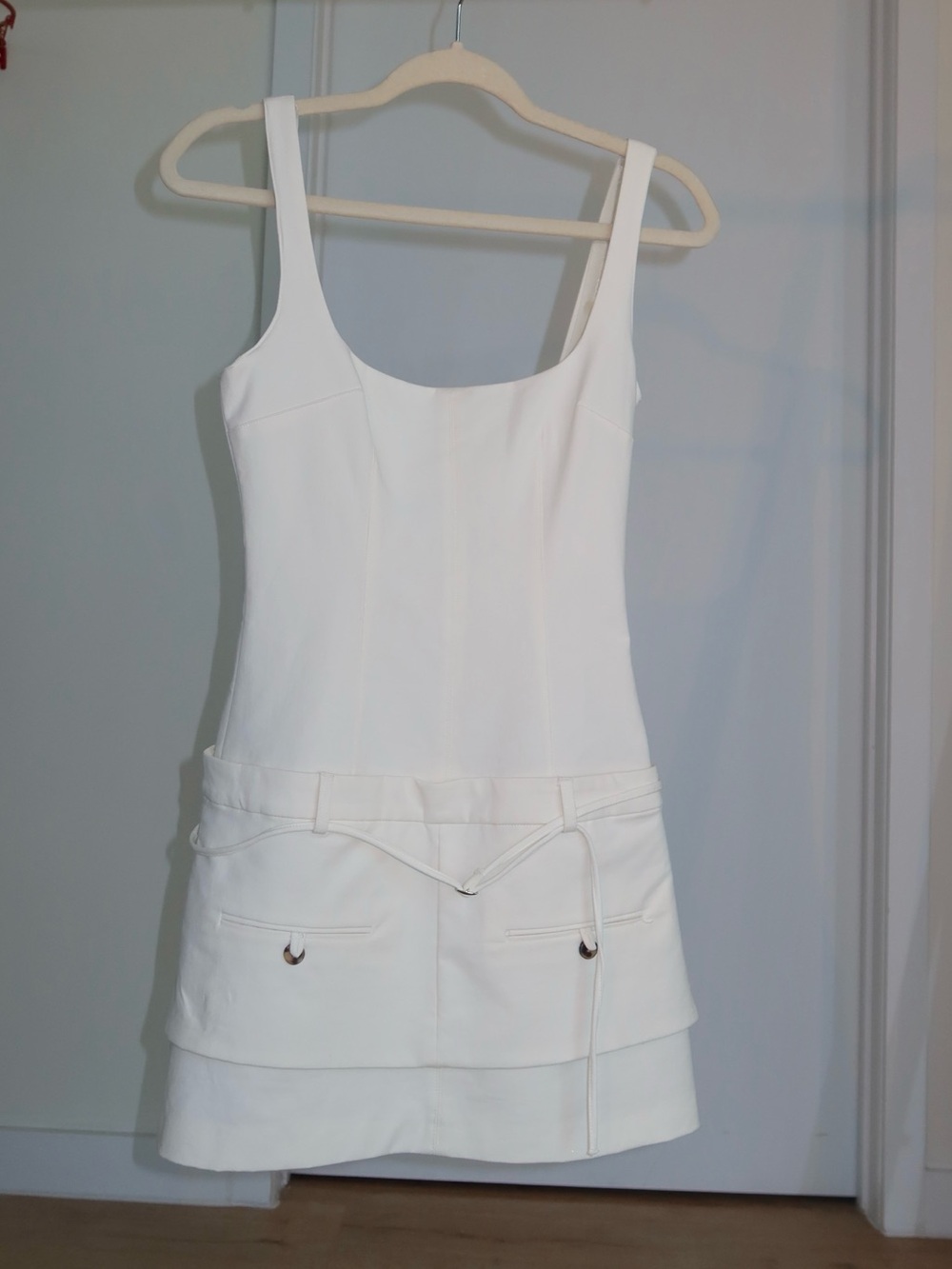 🕊️ Zara White Mini Dress 🕊️ XS - Picture 4 of 9